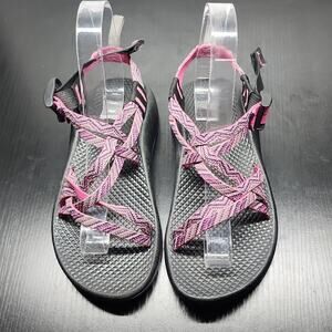 CHACO BRAIDED STRAPS VELCRO YOUTH SIZE 3 VERY GOOD CONDITION